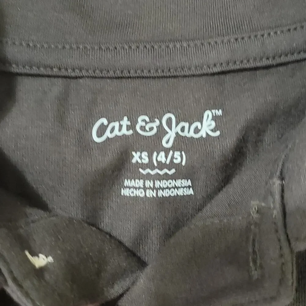 Cat & Jack Boys Polo, Brown, Size XS, NWOT